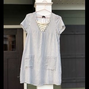 Striped boutique dress
